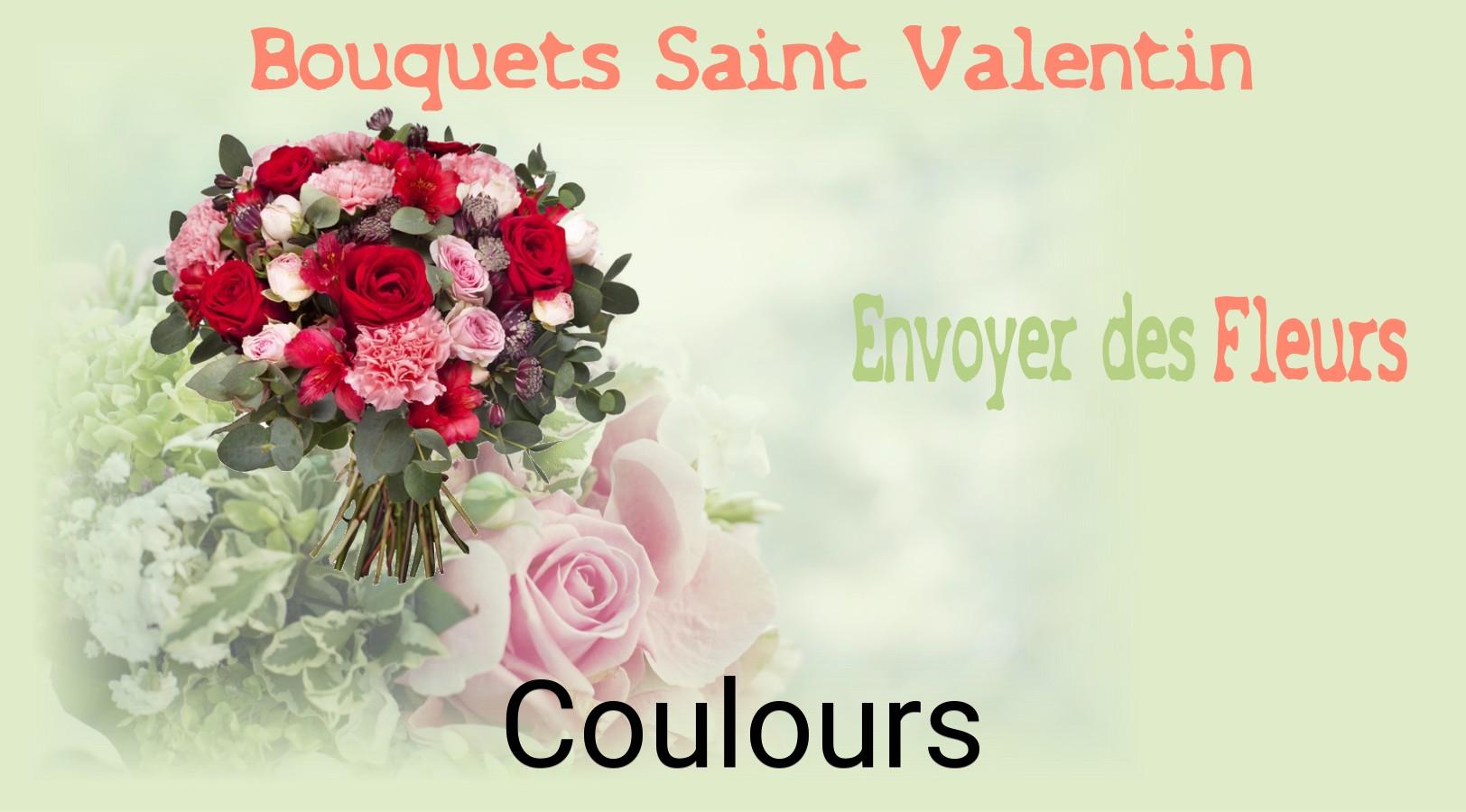 Roses de Saint-Valentin livrées à Coulours